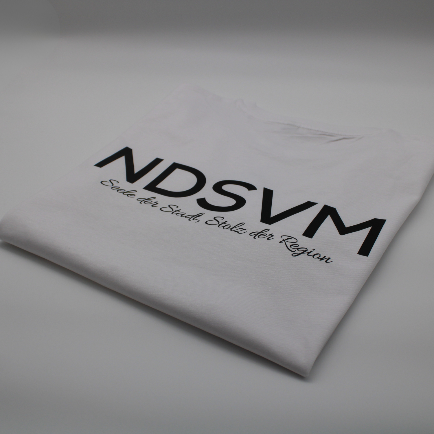 T-Shirt Kursiv Seele der Stadt White