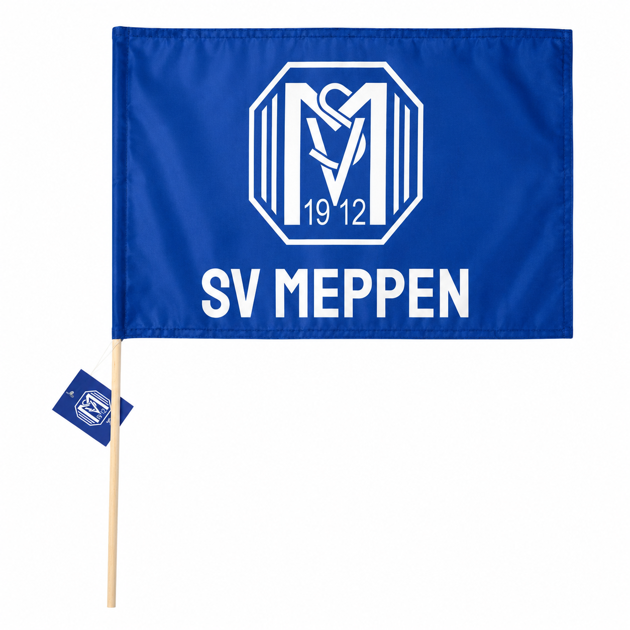SVM Stockfahne 30x45