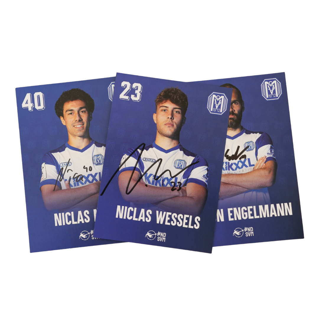 SVM Autogrammkarten Herren 26/27