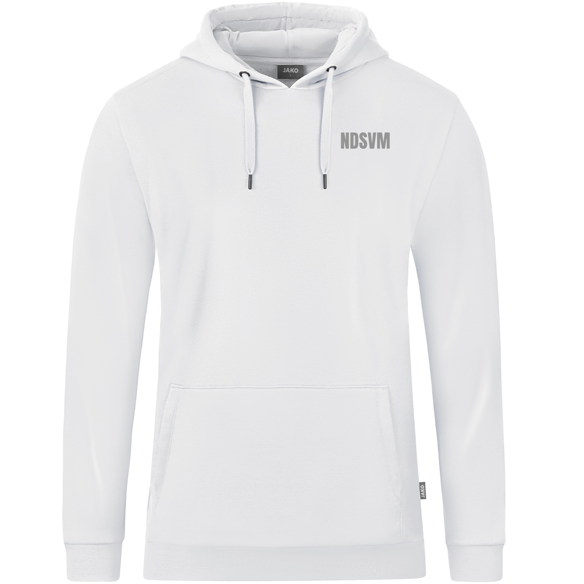 SVM Hoodie Backprint White